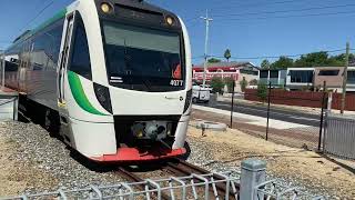 Transperth B Series Set 77 Departing Meltham Station [upl. by Yellehs324]