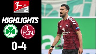 Greuther Fürth vs FC Nürnberg 04  Highlights 2 Bundesliga 2024 [upl. by Lamoureux499]