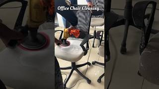 Office chair cleaning chaircleaning viralvideo [upl. by Lasko]