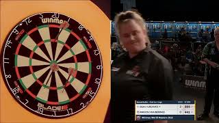 BEAU GREAVES VS ANOUSCHKA BIERINGS FULL MATCH Winmau World Masters 2022 [upl. by Kcirdes]