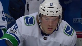 Canucks Boeser scores 16th goal of the season to tie game vs Jets [upl. by Aerehs]