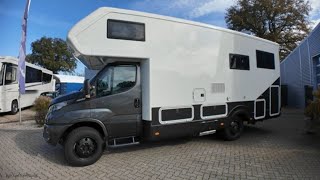 GEBRAUCHT WIE NEU 4x4 WOHNMOBIL mit MilitärAllradFahrgestell Concorde Cruiser Last Edition 4x4 [upl. by Ahtel]