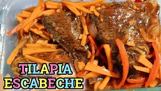 ESCABECHE  HOW TO MAKE ESCABECHENG TILAPIA  EASY STEP [upl. by Mllly]