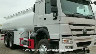 Efficiency on Wheels Discover the Sinotruk HOWO Fuel Tank Truck for Superior Fuel Delivery [upl. by Goodrow]