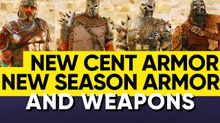 For Honor New Centurion Armor New Armor for Heroes New weapons and New Battle Pass Content [upl. by Llednil]