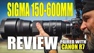 Sigma 150600mm Lens Review Motorsports with Canon R7 [upl. by Rother253]