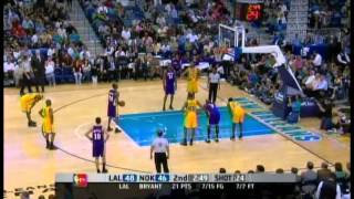 Kobe Bryant 50 Points vs Hornets 4th straight 50 Point Game  20070323 [upl. by Neetsyrk192]