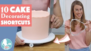 10 Cake Decorating Shortcuts [upl. by Sieber]