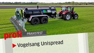 VogelsangSchleppschuhgestänge Unispread  profi Praxistest [upl. by Ecenaj]