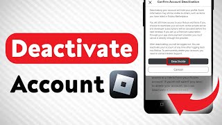 How to Deactivate Roblox Account Updated [upl. by Eustasius]