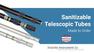 Sanitizable Telescopic Tubes [upl. by Bury935]