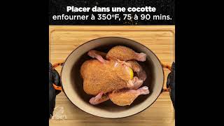 Recette  Poulet rôti épicé du Guerrier [upl. by Ardnat]