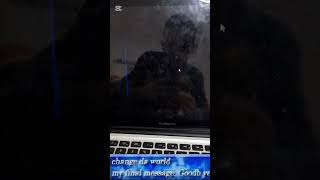 Change da world My final message goodbye shorts funny fyp fypシ゚ comedy frenkigaiming12vids [upl. by Eidnalem636]