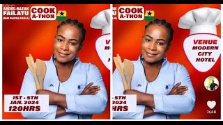 Joy Prime Livestream Chef Failatu AbdulRazak CookAThon Attempt [upl. by Bonnee]