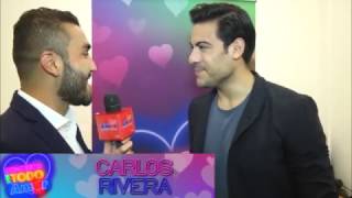 Carlos Rivera previo al concierto Con Todo Amor 2017 [upl. by Ennayk]