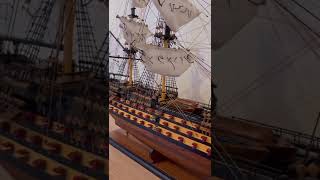 HMS Victory Model Fully Built shorts [upl. by Mylander]