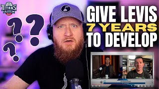 Tennessee Titans Fan GOES OFF on Tom Pelissero Saying Give Levis 7 Years to Develop [upl. by Erminie297]