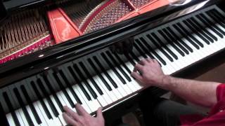 Bach Kempff Siciliano  P Barton FEURICH 218 grand piano [upl. by Siurad]