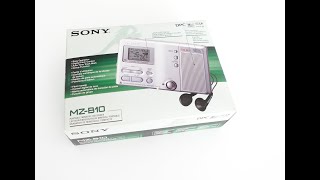 SONY MiniDisc Player MZB10  Twin Speakers  HD Unboxing amp direct sound test MDスピーカープレーヤー [upl. by Edith30]