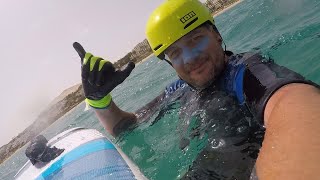 windsurfing in fuerteventura costa calma [upl. by Shuler]