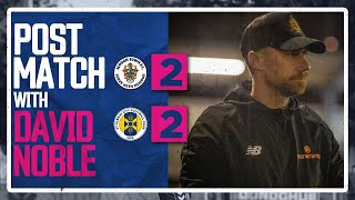 POST MATCH  David Noble  Slough Town vs St Albans City  22nd October 2024 [upl. by Connolly]