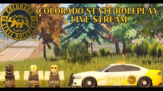 🔴LIVE  Colorado State Roleplay Staff Patrol  Roblox ERLC [upl. by Hgielanna292]