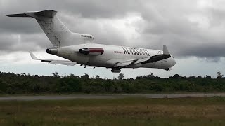 AEROSUCRE BOEING 727200 IMPRESSIVE SHORT TAKEOFFLOW PASS SALIDA DE CABALLERO [upl. by Zere294]