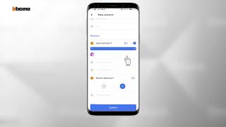 MyHome Bticino Come gestire gli scenari con HomeControl [upl. by Wilie]