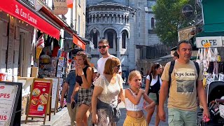 Paris Montmartre amp SacreCoeur Walking Tour September 2023 [upl. by Boswall]