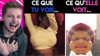 FILLES VS GARCONS  Ce quun homme voit VS ce quune femme voit [upl. by Scales312]