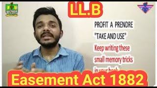 EASEMENT ACT 1882  Profit a prendre  easement [upl. by Eenahc]