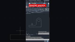 Autocad practice drawing  Cad by Ankit  autocad mechanical autocad autocad2d [upl. by Salomon]