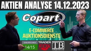 Megatrend ECommerce und OnlineAuktionen Wir betrachten Copart und zeigen unser Trading [upl. by Gavette]