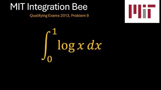 MIT 2013 Integration Bee Qualifying Exam Problem 9 [upl. by Ntsuj]