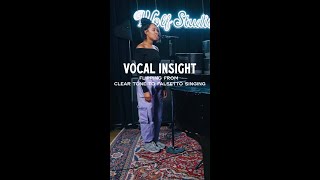 Vocal Insight Flipping from Clear Tone to Falsetto Singing [upl. by Halivah]