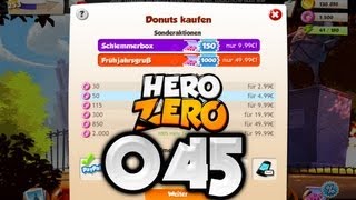 Lets Play Hero Zero 045  Kostenlose Donuts für die Feiertage [upl. by Kcirreg205]