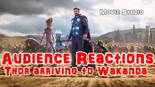 Audience reactions to Thors entrance in Infinity War [upl. by Deloria]