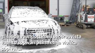 Arctic Auto Snow foam lance pesuainevaahdotin Audi [upl. by Nyrhtak333]