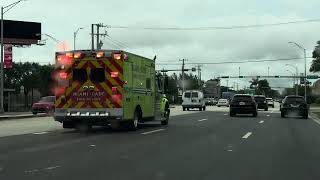 Miami Dade Fire Rescue Reserved Rescue Responding [upl. by Profant658]