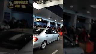 Colombo International Airport SL  Arrivals and departures views  Midnight katunayake travel [upl. by Tocci]