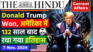 7 November 2024  The Hindu Newspaper Analysis  7 Nov Current Affairs Today  Editorial Analysis [upl. by Aeila]