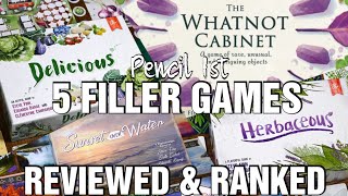 Herbaceous Delicious Floriferous Whatnot Cabinet amp Sunset Over Water Reviews  Pencil 1st Games [upl. by Ahsitnauq448]