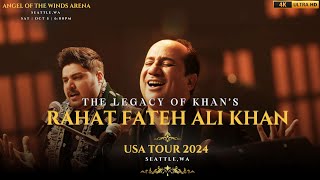 The Legacy of Khan’s  Rahat Fateh Ali Khan  Qawwali  USA Tour  Seattle  Grab Your Tickets Now [upl. by Ellekcim]