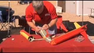 Building the Level2 Fiberglass Rocket Kit  21 Ejection Charges [upl. by Dwinnell797]