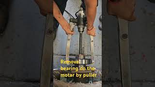 Removebearingbypullerbearingremovebearing automobile shortvideo centrifugal bearingcapacity [upl. by Dercy]