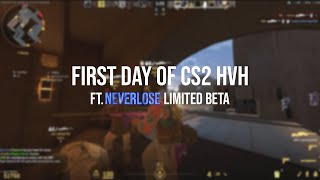 First day of CS2 HvH  Neverlose CS2 Beta [upl. by Reuven]