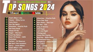 Top Hits 2024 🔥 New Popular Songs 2024 🔥 Best Pop Music Playlist on Spotify [upl. by Airalav]