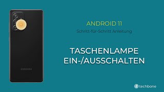 Taschenlampe einausschalten Android 11 [upl. by Yliak]