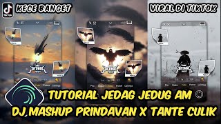 Tutorial Jedag Jedug Alight Motion DJ Mashup Prindavan X Tante Culik [upl. by Obediah]