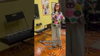 Io domani di Marcella Bella  Accademia Musicale Arcadia  TRANI shorts cover canzoni [upl. by Inafets576]